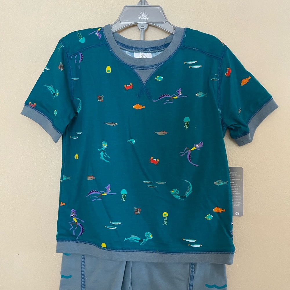 Luca Disney shirt and pants set for boys size 3